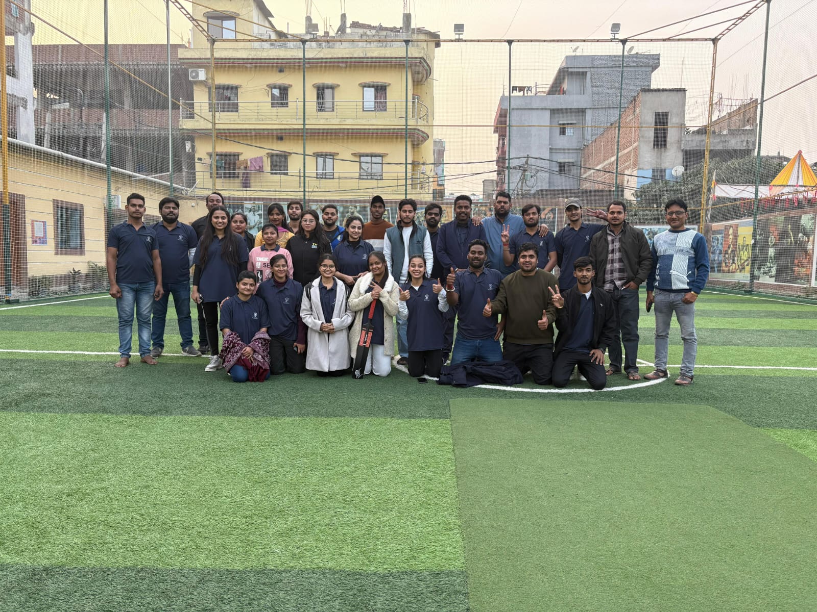 AyuSewa team cricket event